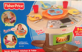 Review our privacy statement for full details on how we use and protect your information. Brand New In Box Fisher Price Servin Surprises Kitchen Table Pizza Oven In 2021 Kitchen Table Fisher Price Pizza Oven