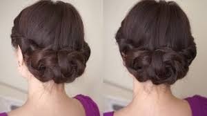 It looks like her hair is fashioned into a sideways french braid, up high on her head, and then brought back around to create the basket handle. 8 Easy Hairstyles For Easter Whether You Re Egg Hunting Or Lounging At Home Videos