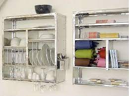 Wall Mounted Steel Plate Rack