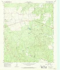 Amazon Com Historic Map Triangle Ranch Texas Tx 1967