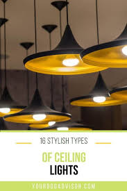 16 Stylish Types Of Ceiling Lights