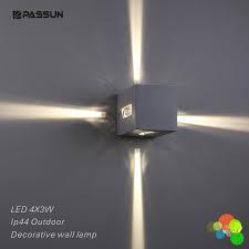 Modern Cube Shape 12w Led Outdoor Wall Light View Cube Shape Passun Product Details From Zhongshan Passun Lighting Factory On Alibaba Com