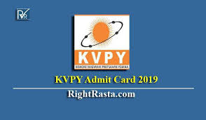 Aspirants must verify the details mentioned in the hall ticket of kvpy 2019 such as name, category, gender, roll number, exam date. Kvpy Admit Card 2019 Kishore Vaigyanik Protsahan Yojana Hall Ticket