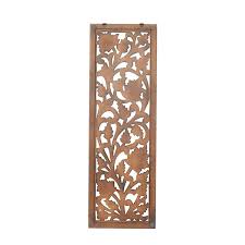 Carved Acanthus Fl Wall Decor