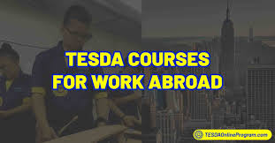 best tesda courses for work abroad