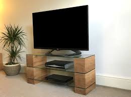 Tv Stand With Glass Shelves