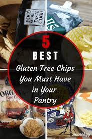 Here are the 10 best gluten free chips every gluten free dieter should have in their pantry. 5 Best Gluten Free Chips You Must Have In Your Pantry