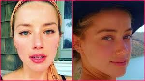 Amber head was spotted rocking the typical monday mornings in style. Amber Heard Face Without No Make Up Look Pretty Celebrities Without Makeup Youtube