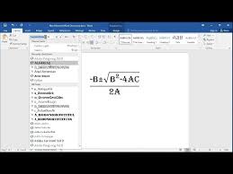How To Change Equation Font In Word