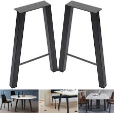 Should it be round, square or rectangular? Amazon Com 22inch Set Of 2 Industrial Rustic Type Steel Table Legs 22 X15 Dining Table Legs 22 Height 15 Wide Metal Iron Chair Bench Coffee Table Legs Baking Finish Kitchen Dining