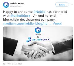 Neblio Nebl Partnership With Alliedblock Coindar