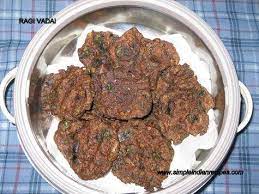 ragi vadai millet fritters simple