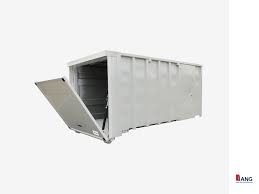 storage containers with hydraulic