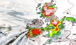 Uk Snow Forecast Charts Show Snow To Blitz Britain As