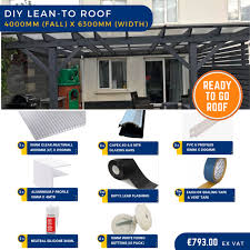 Diy Ready To Go Lean To Roof 4000mm X