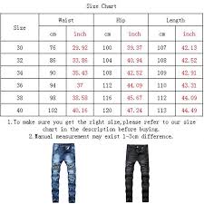 Details About Mens Jeans Ripped Camouflage Long Pants Destroyed Frayed Regular Fit Skinny