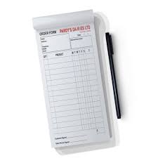 Restaurant Order Ncr Pads In Dl 2 Or 3 Part Trade Price Pads
