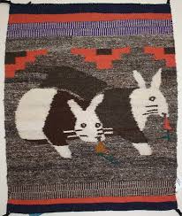 south western pictorial rug navajo