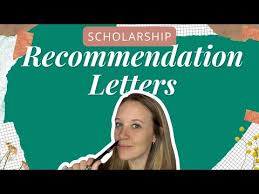 scholarship recommendation how to find
