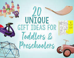 Here's a surprisingly inexpensive, yet customizable and memorable, gift idea: Unique Gifts For Toddlers And Preschoolers This Year One Hangry Mama