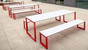Outdoor dining outdoor dining furnitures. Axiom Block Outdoor Bench Dining Set From 797 00 Best Price Online