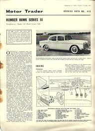The best boston limo service in town. Humber Hawk Series Iii Motor Trader Car Service Data Sheet No 415 Classic Car Manuals