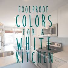 Best Colors For White Kitchens Glidden