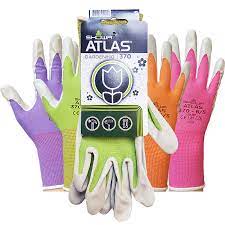 showa atlas nitrile coated nylon gloves