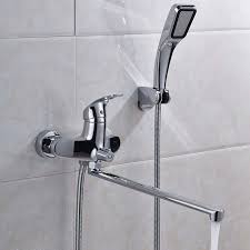 Polish Chrome Bath Shower Faucet