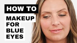 everyday makeup for blue eyes you
