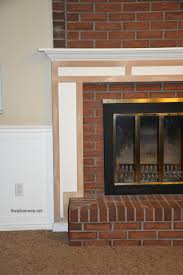 DIY Fireplace Mantel The Idea Room