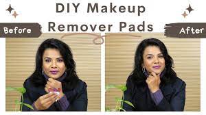 diy makeup remover pads with baby