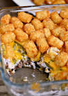our favorite tater tot casserole