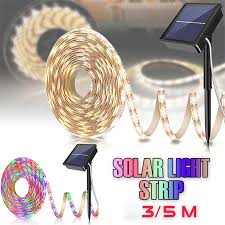 3m 5m Solar Led Strip Light Flexible