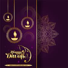 happy diwali festival card design