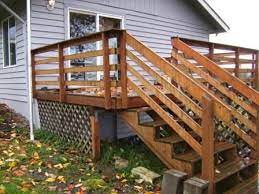 If the elevation of your deck is more than 30 inches, you definitely need a . Deck Rail Balusters The Inspector S Journal Forums Horizontal Deck Railing Deck Designs Backyard Patio Railing