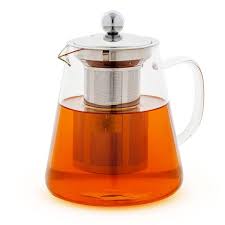 Ovente 5 Cup Glass Tea Pot With