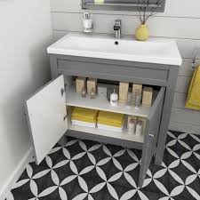 Geberit icon 1200mm vanity unit for double washbasin. 800mm Melbourne Earl Grey Double Door Vanity Unit Floor Standing Schlafzimmer Zimmer Melbourne
