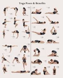 Image Result For Free Printable Hatha Yoga Poses Chart