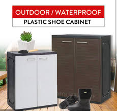 plastic shoe cabinet waterproof