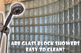 Glass Block Shower Are Glass Block