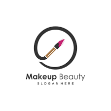 makeup logo design with modern unique