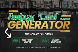 fantasy land name generator mix and