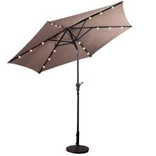 Tilt Outdoor Patio Solar Umbrella