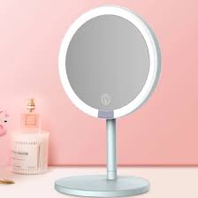 mirror vanity desktop led makeup mirror
