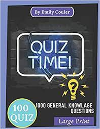 Let's get this immunity challenge started! Quiz Time 1000 Challanging General Knowlage Questions Game Night Book Pub Quiz Trivia Questions For Young And Adults 100 Quiz Couler Emily Amazon Com Mx Libros
