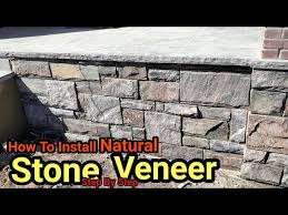 How To Install Natural Stone Veneer