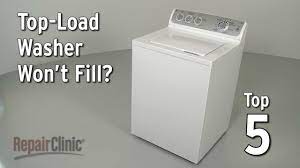 Top-Load Washer Won't Fill — Washing Machine Troubleshooting - YouTube
