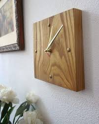 Handmade Wood Wall Clock Rendezvous