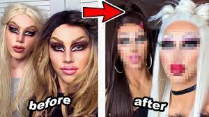 we practiced drag makeup for 6 months